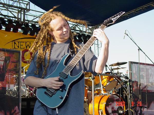 Flaw at Waterfront Park Louisville, KY on September 29, 2002 &mdash; concert photo by Wayne Dennon
