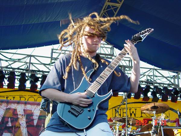 Flaw at Waterfront Park Louisville, KY on September 29, 2002 &mdash; concert photo by Wayne Dennon