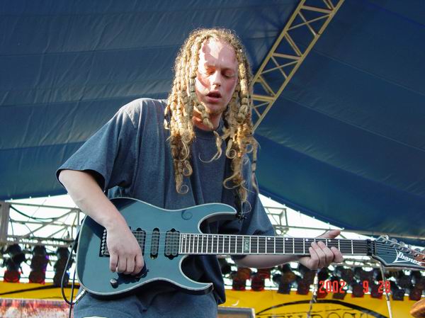 Flaw at Waterfront Park Louisville, KY on September 29, 2002 &mdash; concert photo by Wayne Dennon