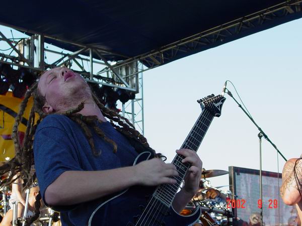 Flaw at Waterfront Park Louisville, KY on September 29, 2002 &mdash; concert photo by Wayne Dennon