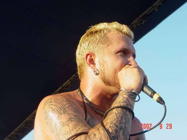 Flaw at Waterfront Park Louisville, KY on September 29, 2002 &mdash; concert photo by Wayne Dennon