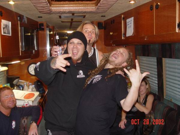 Flaw at Unknown Venue Somewhere, US on October 29, 2002 &mdash; concert photo by Wayne Dennon