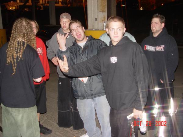 Flaw at Unknown Venue Somewhere, US on October 29, 2002 &mdash; concert photo by Wayne Dennon