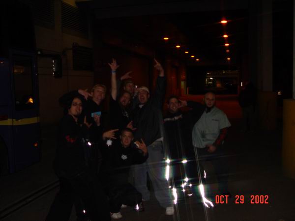 Flaw at Unknown Venue Somewhere, US on October 29, 2002 &mdash; concert photo by Wayne Dennon