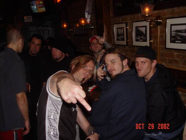 Flaw at Unknown Venue Somewhere, US on October 29, 2002 &mdash; concert photo by Wayne Dennon