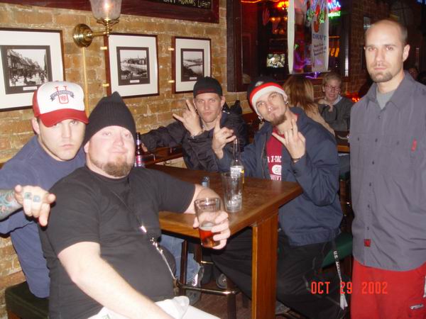 Flaw at Unknown Venue Somewhere, US on October 29, 2002 &mdash; concert photo by Wayne Dennon