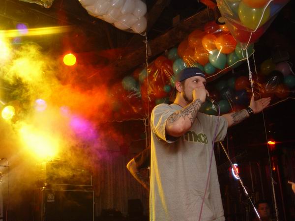 Flaw at Phoenix Hill Tavern Louisville, KY on December 31, 2002 &mdash; concert photo by Wayne Dennon