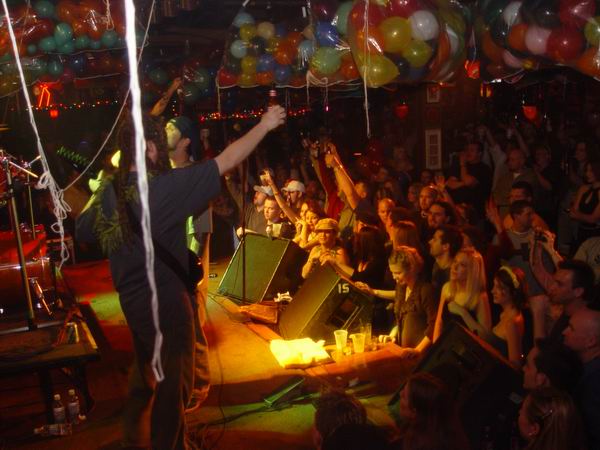 Flaw at Phoenix Hill Tavern Louisville, KY on December 31, 2002 &mdash; concert photo by Wayne Dennon