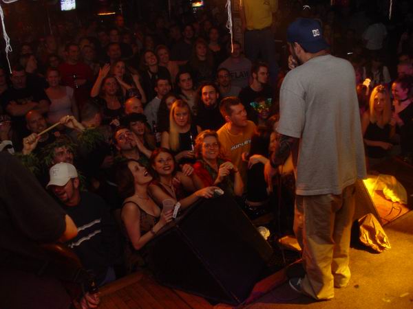 Flaw at Phoenix Hill Tavern Louisville, KY on December 31, 2002 &mdash; concert photo by Wayne Dennon