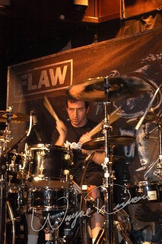 Flaw at Inferno Bar Murfreesboro, TN on March 17, 2004 &mdash; concert photo by Wayne Dennon
