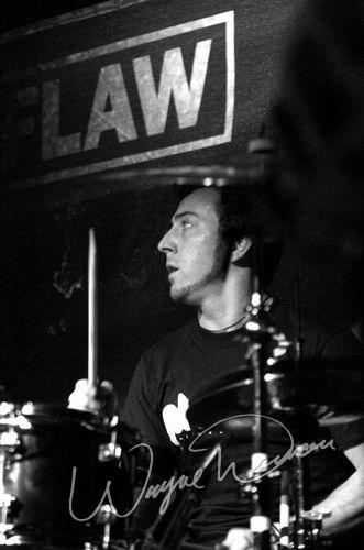 Flaw at Inferno Bar Murfreesboro, TN on March 17, 2004 &mdash; concert photo by Wayne Dennon