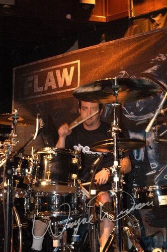 Flaw at Inferno Bar Murfreesboro, TN on March 17, 2004 &mdash; concert photo by Wayne Dennon