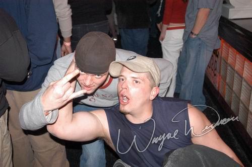 Flaw at Inferno Bar Murfreesboro, TN on March 17, 2004 &mdash; concert photo by Wayne Dennon