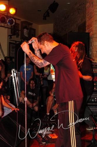 Flaw at Hard Rock Cafe Louisville, KY on June 4, 2004 &mdash; concert photo by Wayne Dennon