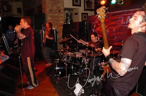 Flaw at Hard Rock Cafe Louisville, KY on June 4, 2004 &mdash; concert photo by Wayne Dennon