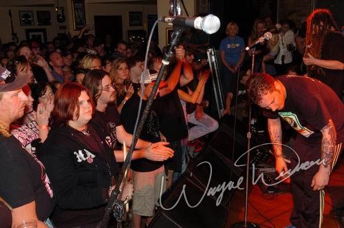 Flaw at Hard Rock Cafe Louisville, KY on June 4, 2004 &mdash; concert photo by Wayne Dennon