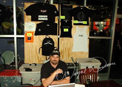 Flaw at Hard Rock Cafe Louisville, KY on June 4, 2004 &mdash; concert photo by Wayne Dennon