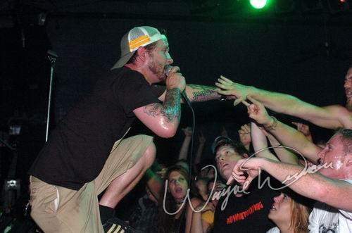 Flaw at Blue Cat's Knoxville, TN on July 14, 2004 &mdash; concert photo by Wayne Dennon