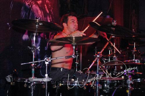 Flaw at Blue Cat's Knoxville, TN on July 14, 2004 &mdash; concert photo by Wayne Dennon