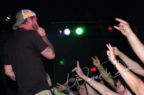 Flaw at Blue Cat's Knoxville, TN on July 14, 2004 &mdash; concert photo by Wayne Dennon