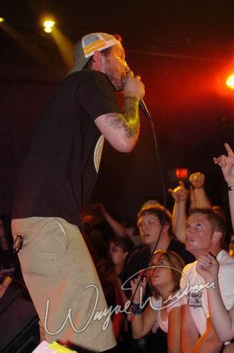 Flaw at Blue Cat's Knoxville, TN on July 14, 2004 &mdash; concert photo by Wayne Dennon