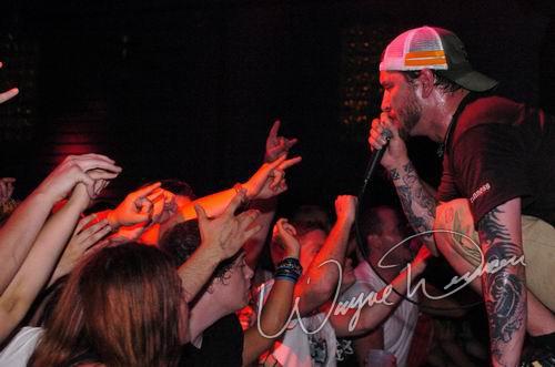 Flaw at Blue Cat's Knoxville, TN on July 14, 2004 &mdash; concert photo by Wayne Dennon