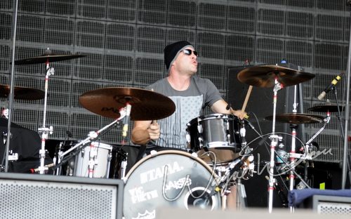 Fuel at Catch the Fever festival grounds Pryor, OK on May 29, 2010 &mdash; concert photo by Wayne Dennon