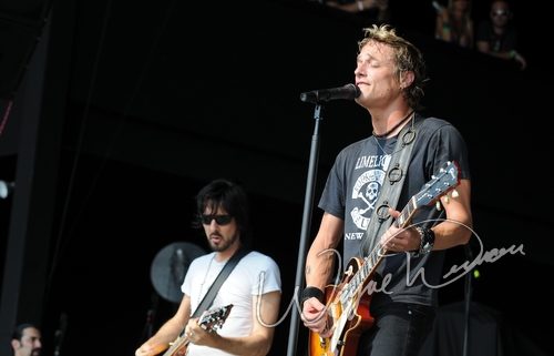 Fuel at Catch the Fever festival grounds Pryor, OK on May 29, 2010 &mdash; concert photo by Wayne Dennon