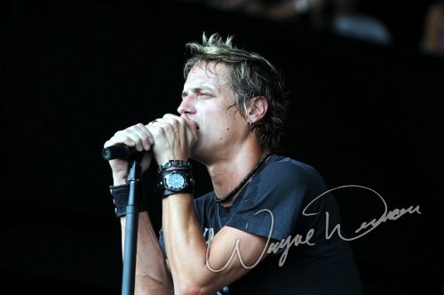 Fuel at Catch the Fever festival grounds Pryor, OK on May 29, 2010 &mdash; concert photo by Wayne Dennon