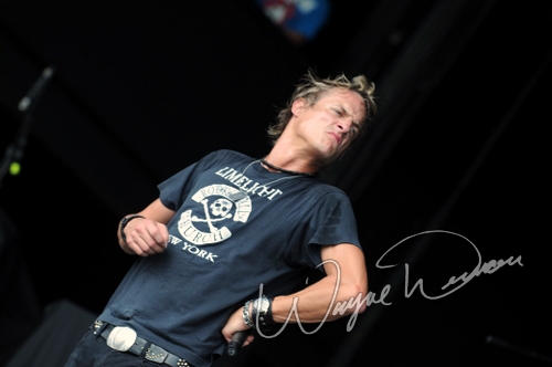 Fuel at Catch the Fever festival grounds Pryor, OK on May 29, 2010 &mdash; concert photo by Wayne Dennon