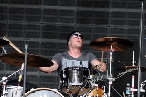 Fuel at Catch the Fever festival grounds Pryor, OK on May 29, 2010 &mdash; concert photo by Wayne Dennon