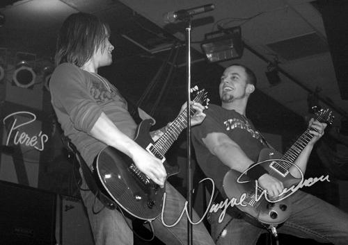 Alter Bridge at Piere's Fort Wayne, IN on January 27, 2005 &mdash; concert photo by Wayne Dennon
