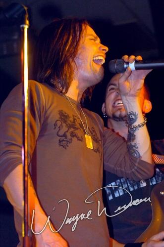 Alter Bridge at Piere's Fort Wayne, IN on January 27, 2005 &mdash; concert photo by Wayne Dennon