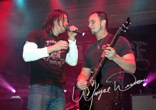 Alter Bridge at Newport Music Hall Columbus, OH on February 2, 2005 &mdash; concert photo by Wayne Dennon