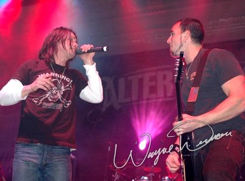 Alter Bridge at Newport Music Hall Columbus, OH on February 2, 2005 &mdash; concert photo by Wayne Dennon