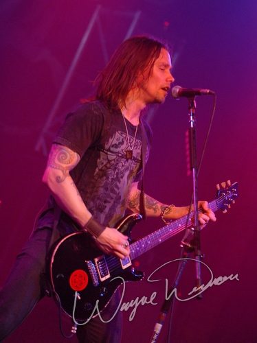 Alter Bridge at Bogart's Cincinnati, OH on October 10, 2007 &mdash; concert photo by Wayne Dennon