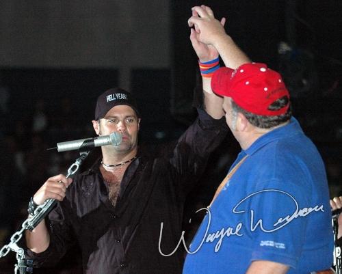 Montgomery Gentry at Hara Arena Dayton, OH on April 23, 2005 &mdash; concert photo by Wayne Dennon