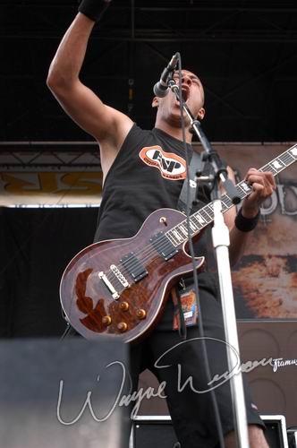 God Forbid at Ozzfest Columbus, OH on July 20, 2004 &mdash; concert photo by Wayne Dennon