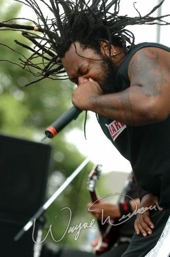 God Forbid at Ozzfest Columbus, OH on July 20, 2004 &mdash; concert photo by Wayne Dennon