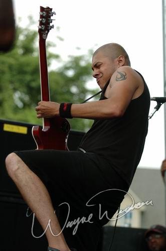 God Forbid at Ozzfest Columbus, OH on July 20, 2004 &mdash; concert photo by Wayne Dennon