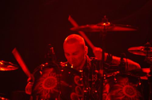 Godsmack at Tower City Ampitheater Cleveland, OH on September 15, 2003 &mdash; concert photo by Wayne Dennon