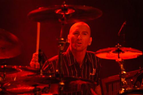 Godsmack at Tower City Ampitheater Cleveland, OH on September 15, 2003 &mdash; concert photo by Wayne Dennon
