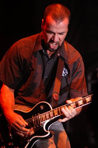 Godsmack at Tower City Ampitheater Cleveland, OH on September 15, 2003 &mdash; concert photo by Wayne Dennon