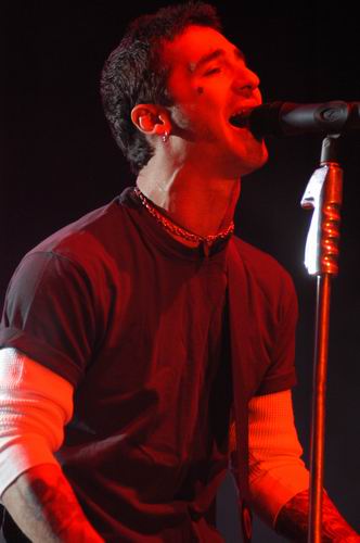Godsmack at Tower City Ampitheater Cleveland, OH on September 15, 2003 &mdash; concert photo by Wayne Dennon
