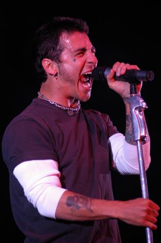 Godsmack at Tower City Ampitheater Cleveland, OH on September 15, 2003 &mdash; concert photo by Wayne Dennon