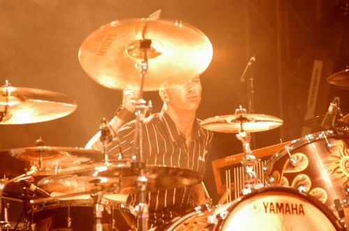 Godsmack at Tower City Ampitheater Cleveland, OH on September 15, 2003 &mdash; concert photo by Wayne Dennon