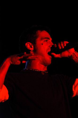 Godsmack at Tower City Ampitheater Cleveland, OH on September 15, 2003 &mdash; concert photo by Wayne Dennon