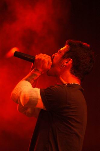 Godsmack at Tower City Ampitheater Cleveland, OH on September 15, 2003 &mdash; concert photo by Wayne Dennon