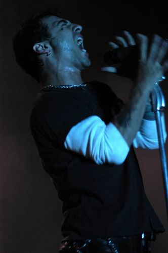 Godsmack at Tower City Ampitheater Cleveland, OH on September 15, 2003 &mdash; concert photo by Wayne Dennon