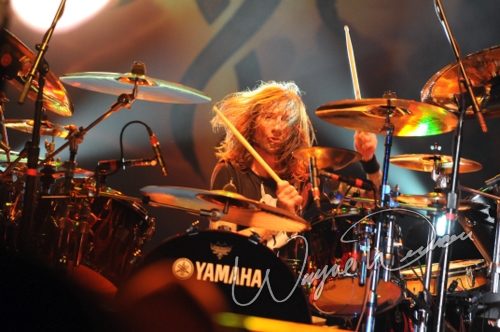 Godsmack at Catch the Fever festival grounds Pryor, OK on May 28, 2010 &mdash; concert photo by Wayne Dennon